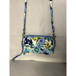 Vera Bradley All In One Crossbody bag Blueberry Blooms